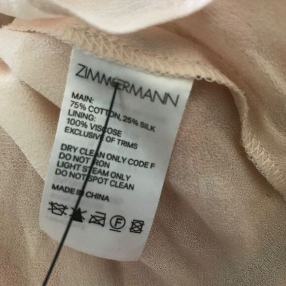 NWOT zimmermann primrose dress size1 - Picture 11 of 13